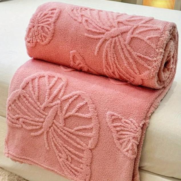 Wool Blanket, Minimalist Butterfly Long Plush Lamb Wool Blanket, Wool Throws For Sofas, Green Wool Blanket, Best Wool Throw Blanket
